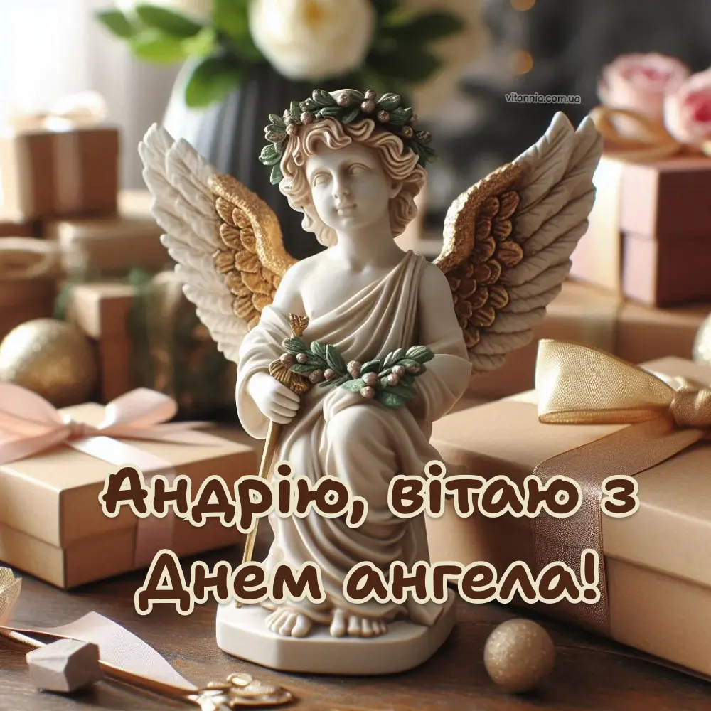 Привітання з днем Андрія​