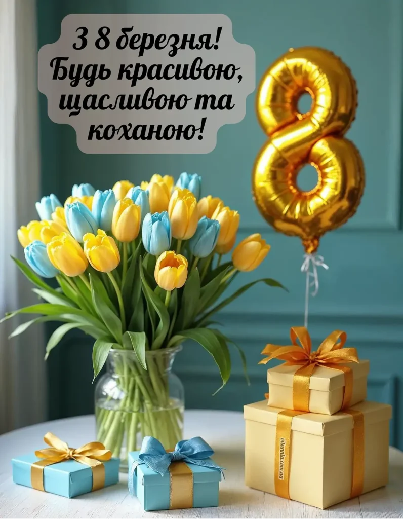 Гарні слова з 8 березня 2026 українською