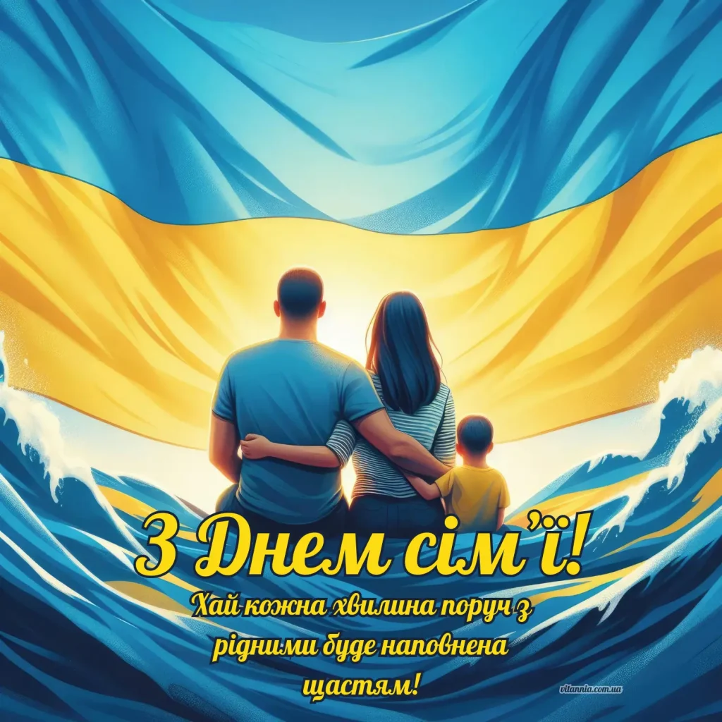 Привітання з днем сімʼї в Україні 2025