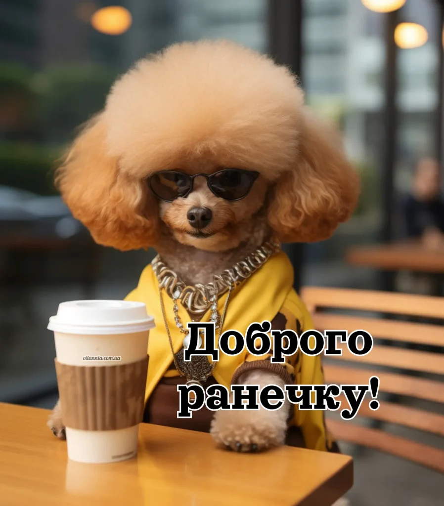 Прикольна картинки для побажання доброго ранку