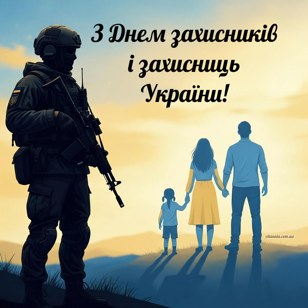 З Днем захисників і захисниць України 2025